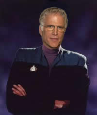 Image courtesy Startrek.com and Ted Danson - Phot Manipulation by Ian Dickson